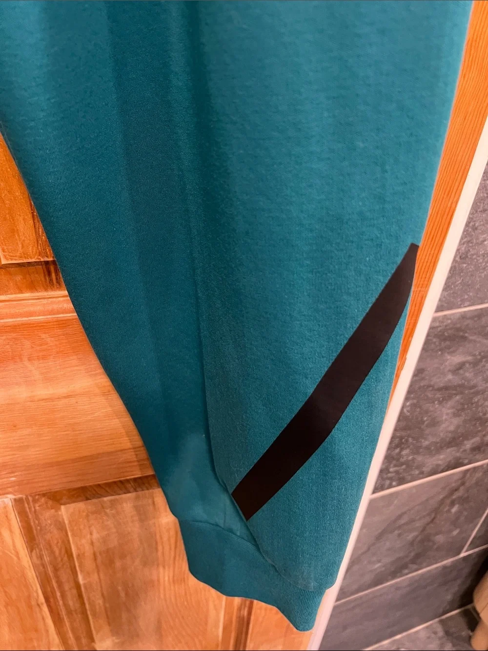 adidas Men's Teal Full-Zip Performance Hoodie Jacket and pants Large NWT